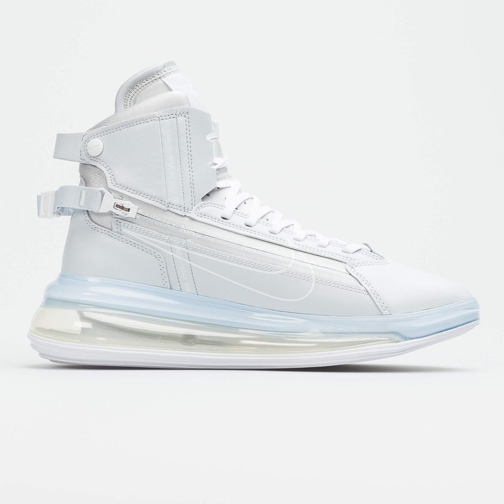 MEN'S Nike Air Max 720 SATURN HIGH Pure Platinum - Picture 5 of 8
